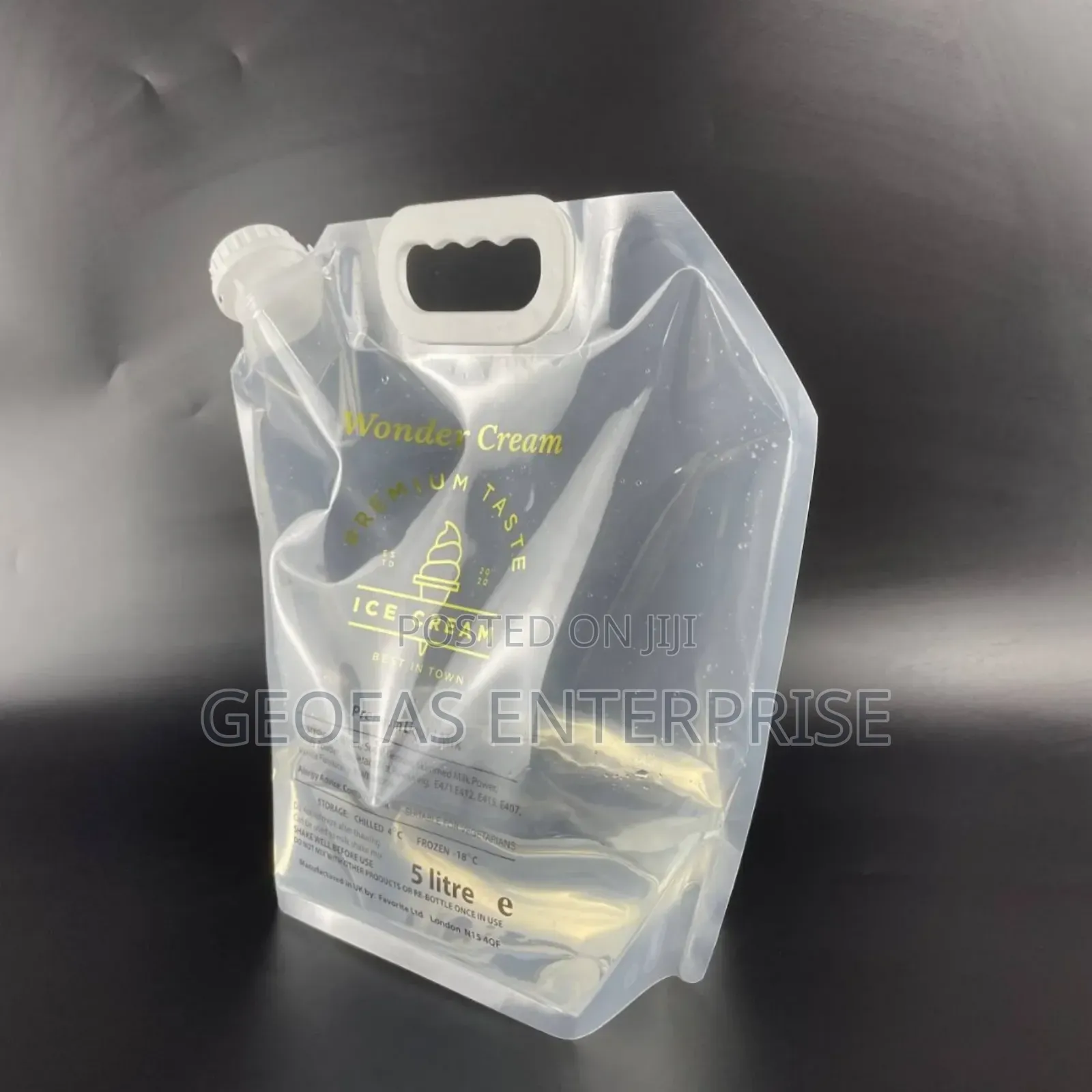 High Quality Original Storage Fluid Bag With Plastic Hand