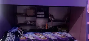 Double Bunk Lilac Pink Bed