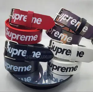 Supreme Quality Luxury Men Genuine Leather Belt