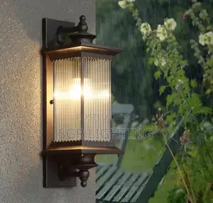 Retro Waterproof Outdoor Wall Lamp European Balcony Villa Garden Wall