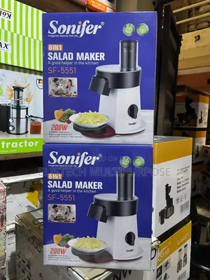 Sonifer 6-in-1 Electric Salad Maker Vegetable Slicer (Sf-5551)