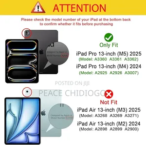 Procase for iPad Pro 13 Inch Case M5 2025/M4 2024