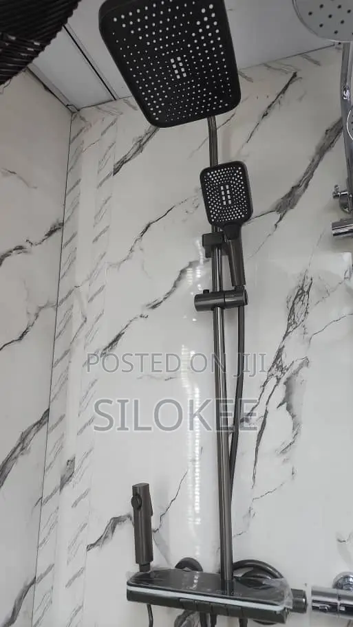 Standing Shower With Light