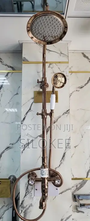 Shower Mixer (Color- Burnt Gold)