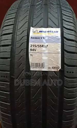 215/55r17 Michelin Tire