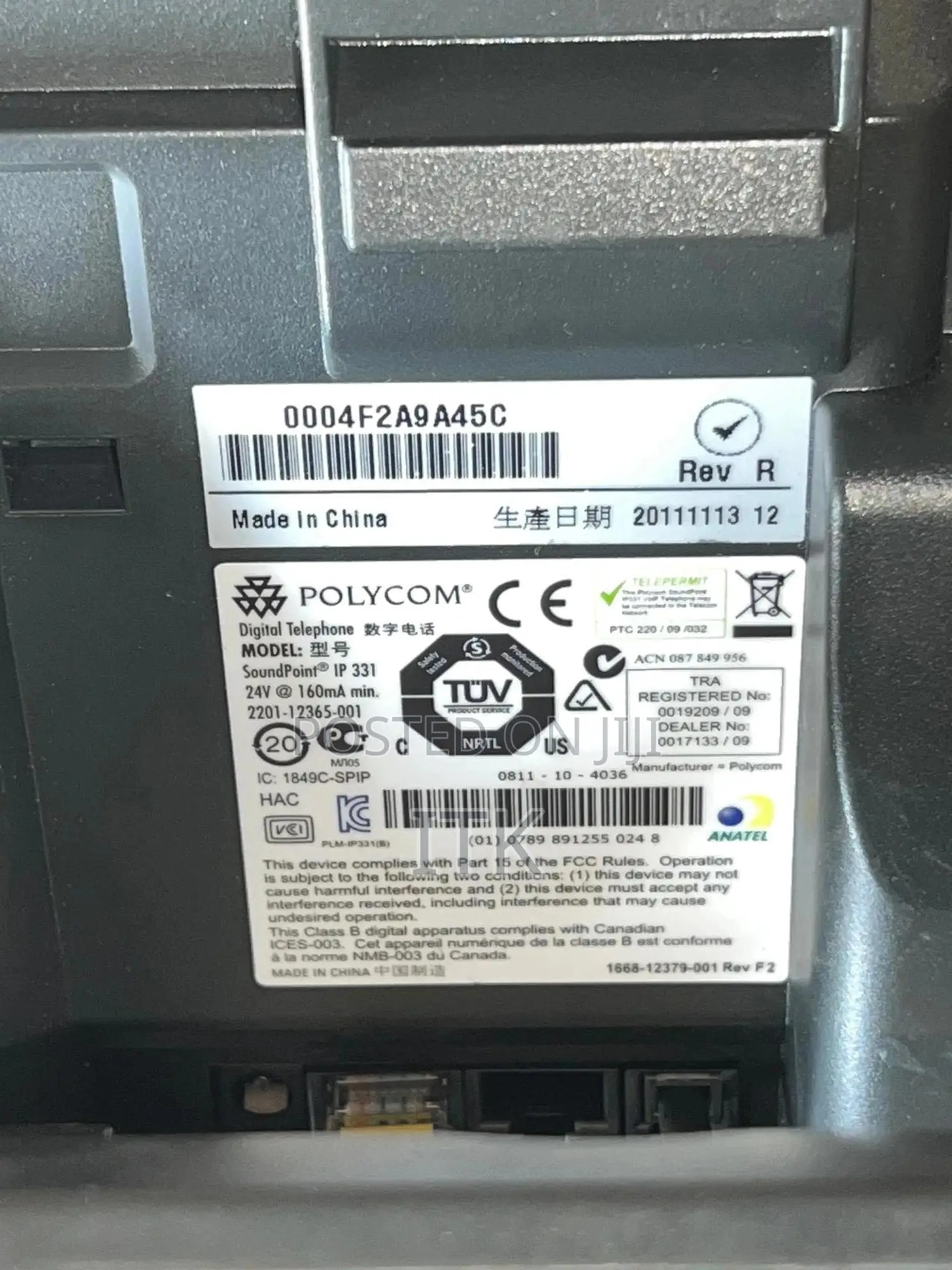 Polycom Soundpoint Ip 331