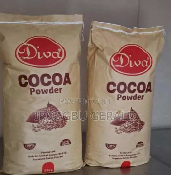 Premium Cocoa Powder 25kg – Wholesale Supply in Isolo, Lagos