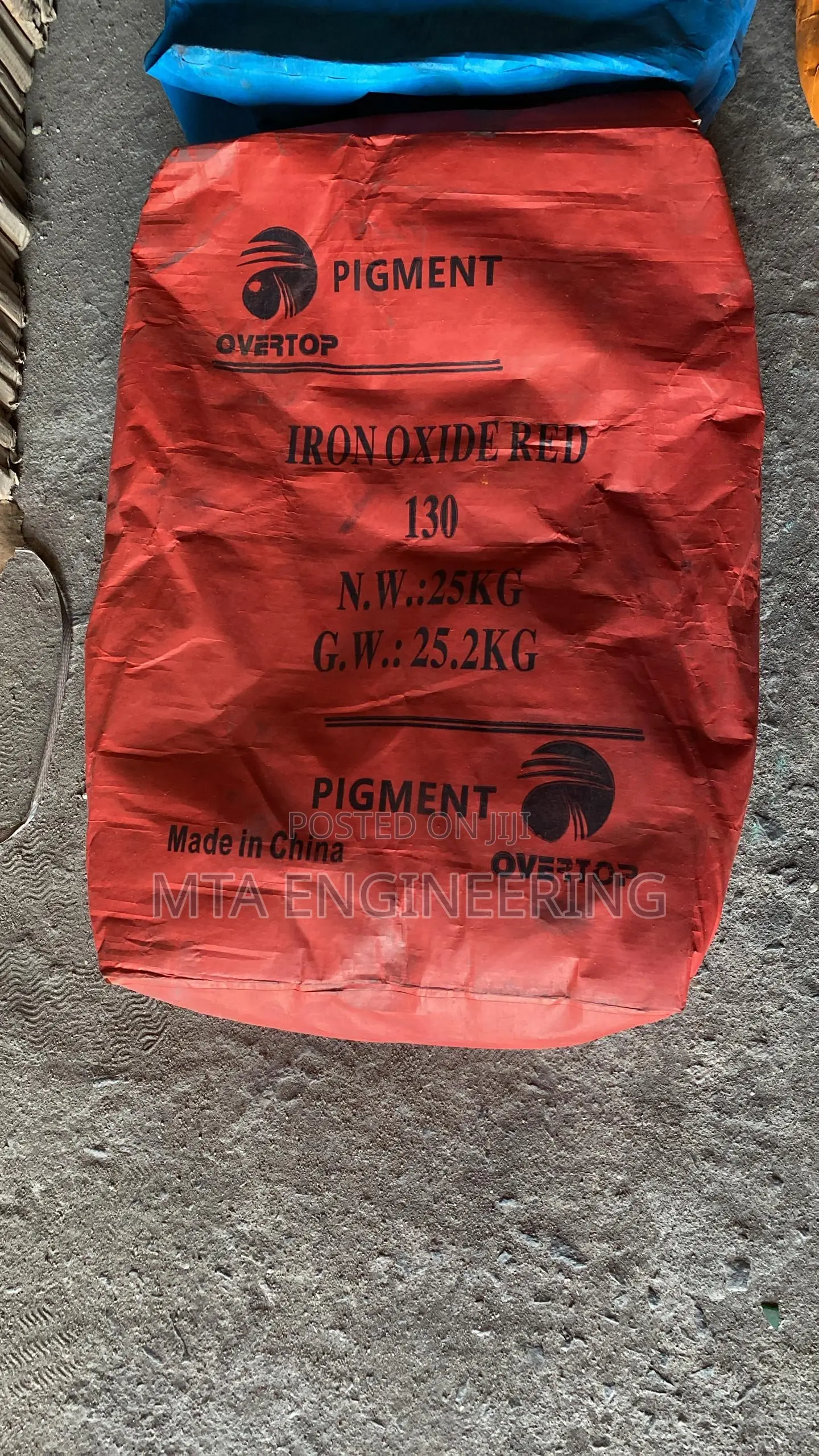 Color Red Dark Red Oxide Pigment