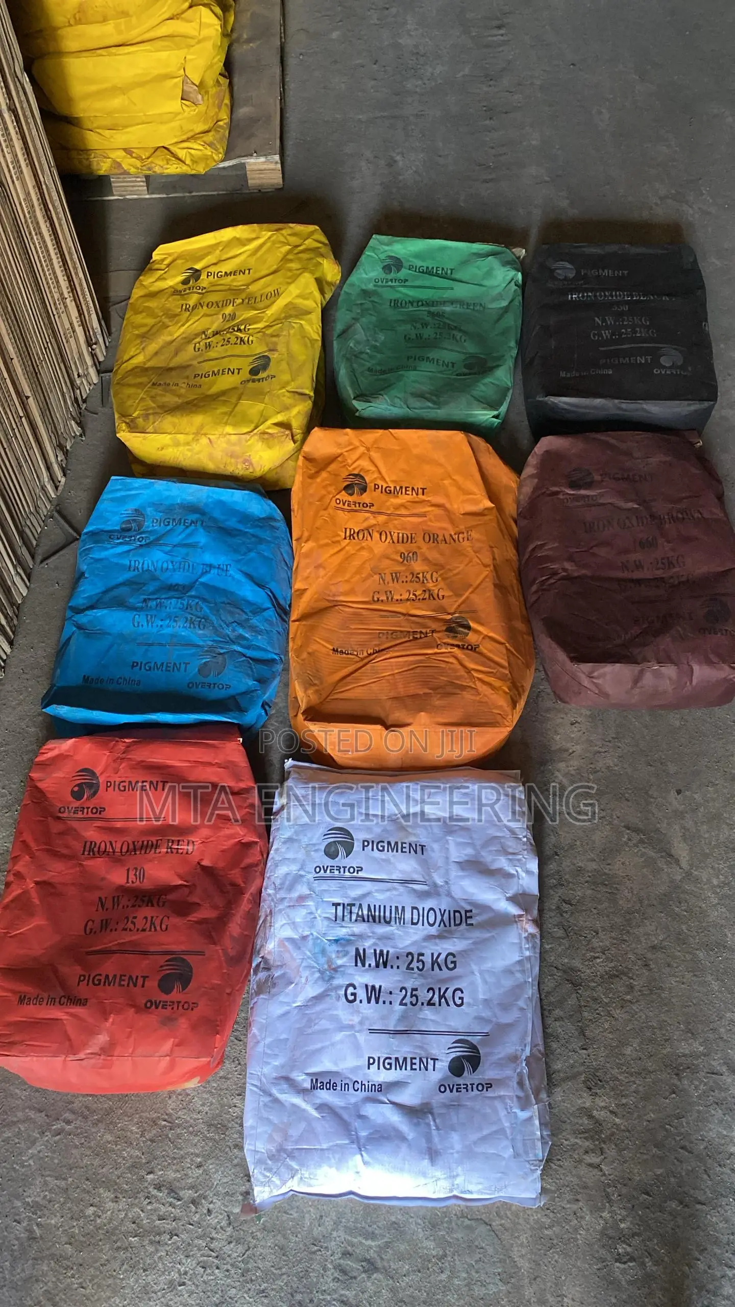 Color White Original White Oxide Pigment
