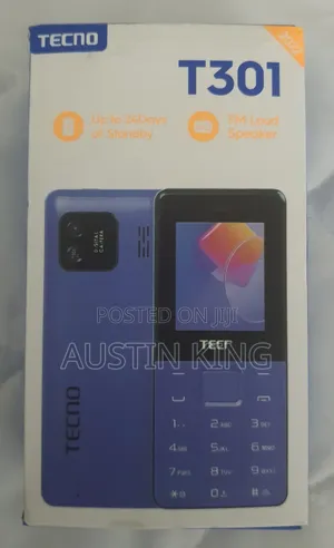 New Tecno T301 Blue