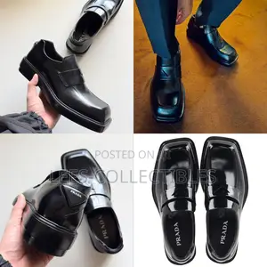 Original Prada Leather Men’S Shoes