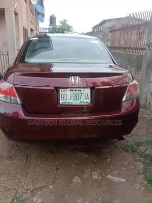 Honda Accord 2008 Red