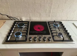 Quality Built-in 1 Electric and 4 Burner Gas Cooker
