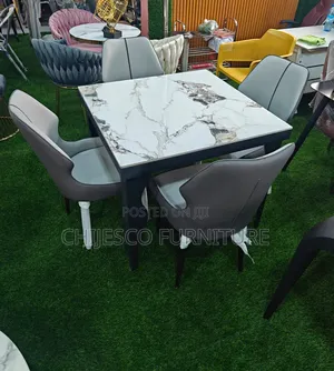 Quality Marble Dinning Table by 4 Seater
