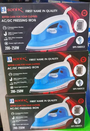 Ac/Dc Pressing Iron