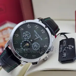 Patek Philippe Leather Watch Automatic