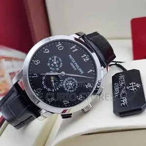 Patek Philippe Leather Watch Automatic