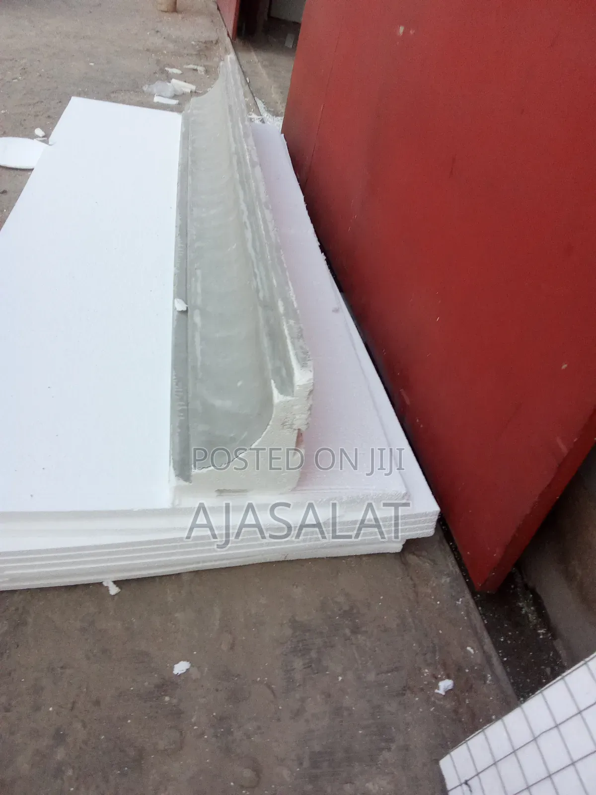 Polystyrene Parapet and Board