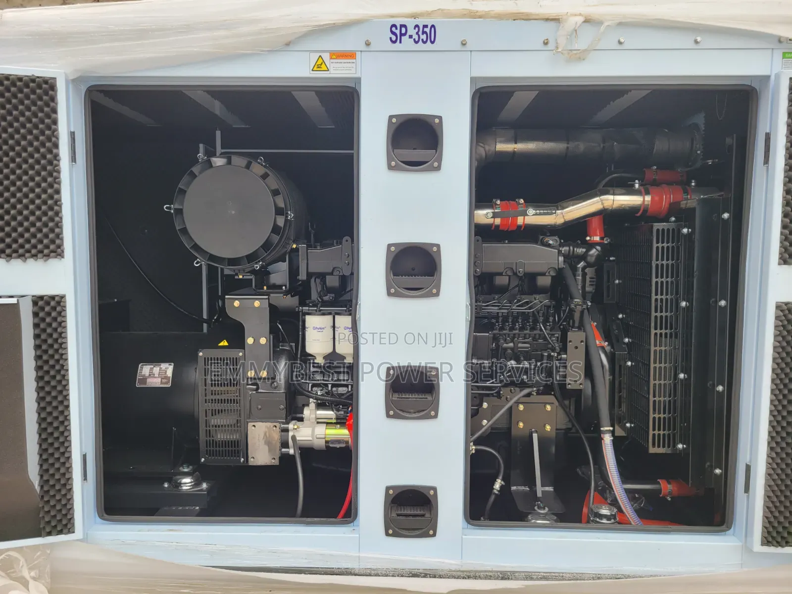 Tough, Dependable and Electric Start 350kva Perkins Generator