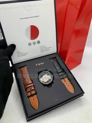 Dual Leather Tomi Watch