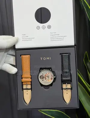 Dual Leather Tomi Watch