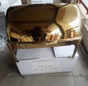Stainless Steel Gold Square Chafing Dish