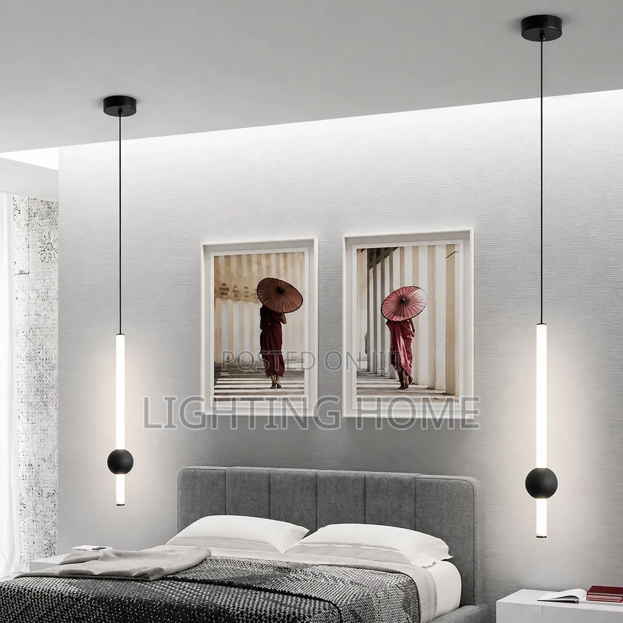 Led Bedside Pendant Light