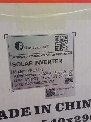 Felicity Solar Ivps 7.5kva/48v Inverter