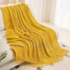 Luxury Multifunctional Nordic Knitted Throw Blanket for Couch