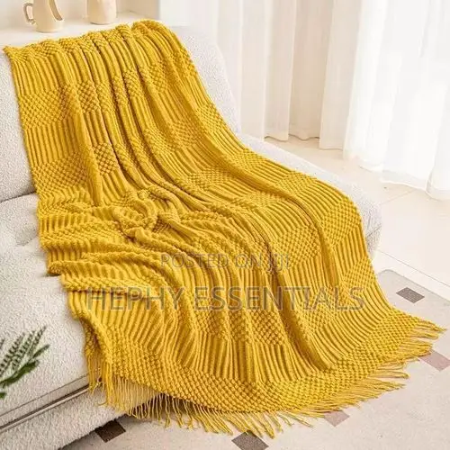 Luxury Multifunctional Nordic Knitted Throw Blanket for Couch
