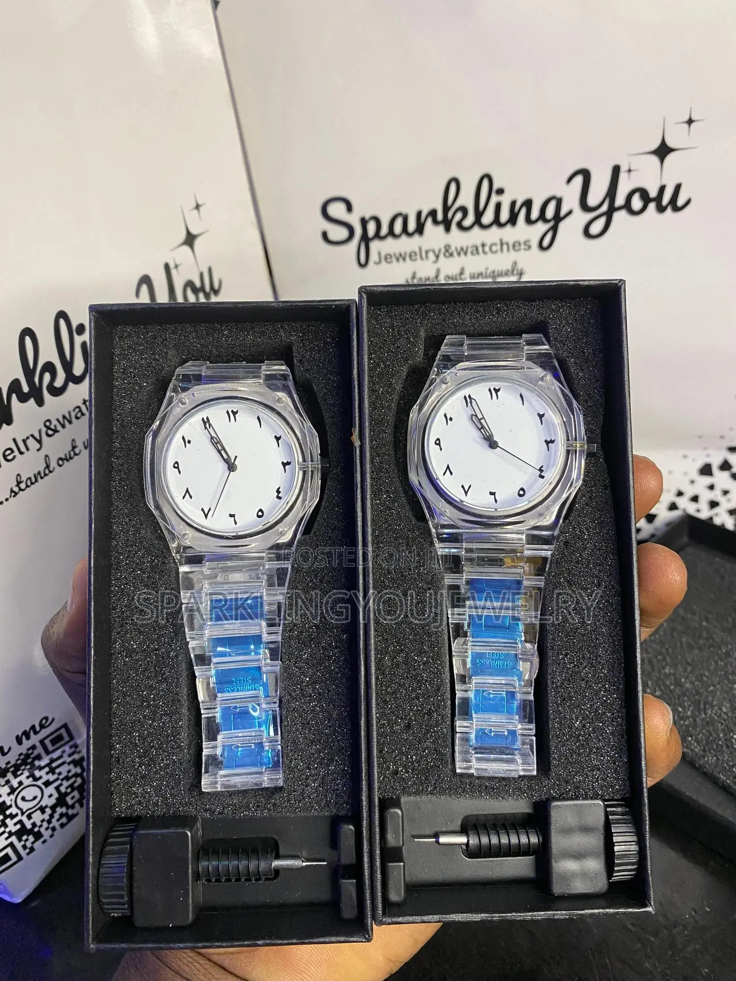 Transparent Valenzo Watch