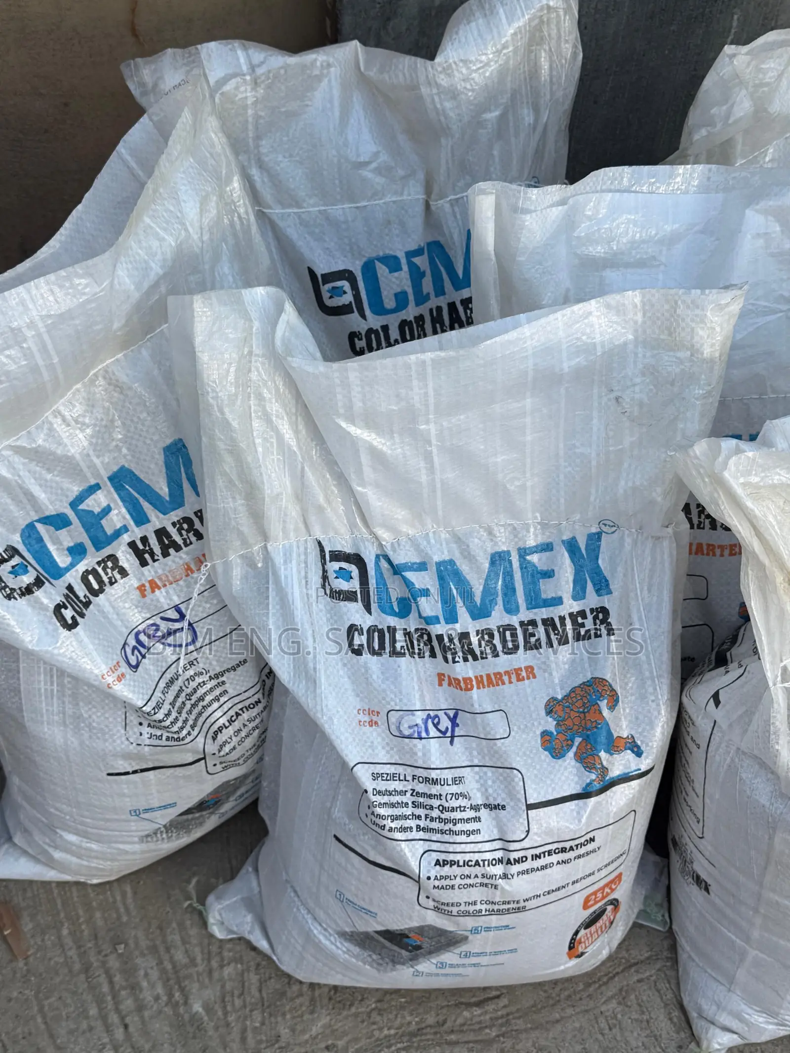 Grey Color Hardner, Cemex Product