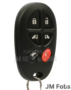 Non-Smart Remote Key Fob for Toyota Sienna