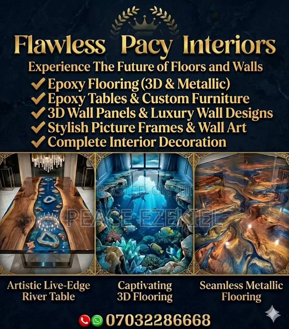 3d Epoxy Floor and Matalic Floor