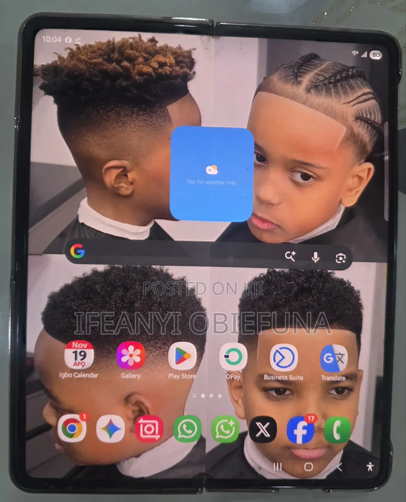 Samsung Galaxy Z Fold 3 256 GB Black