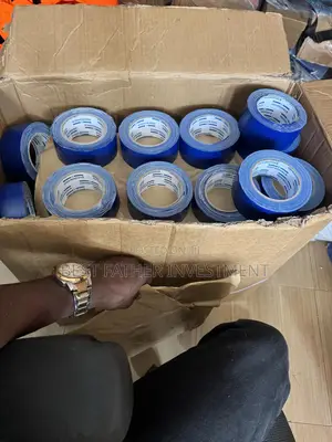 2” by 50m Blue Color Flagging Tape Available