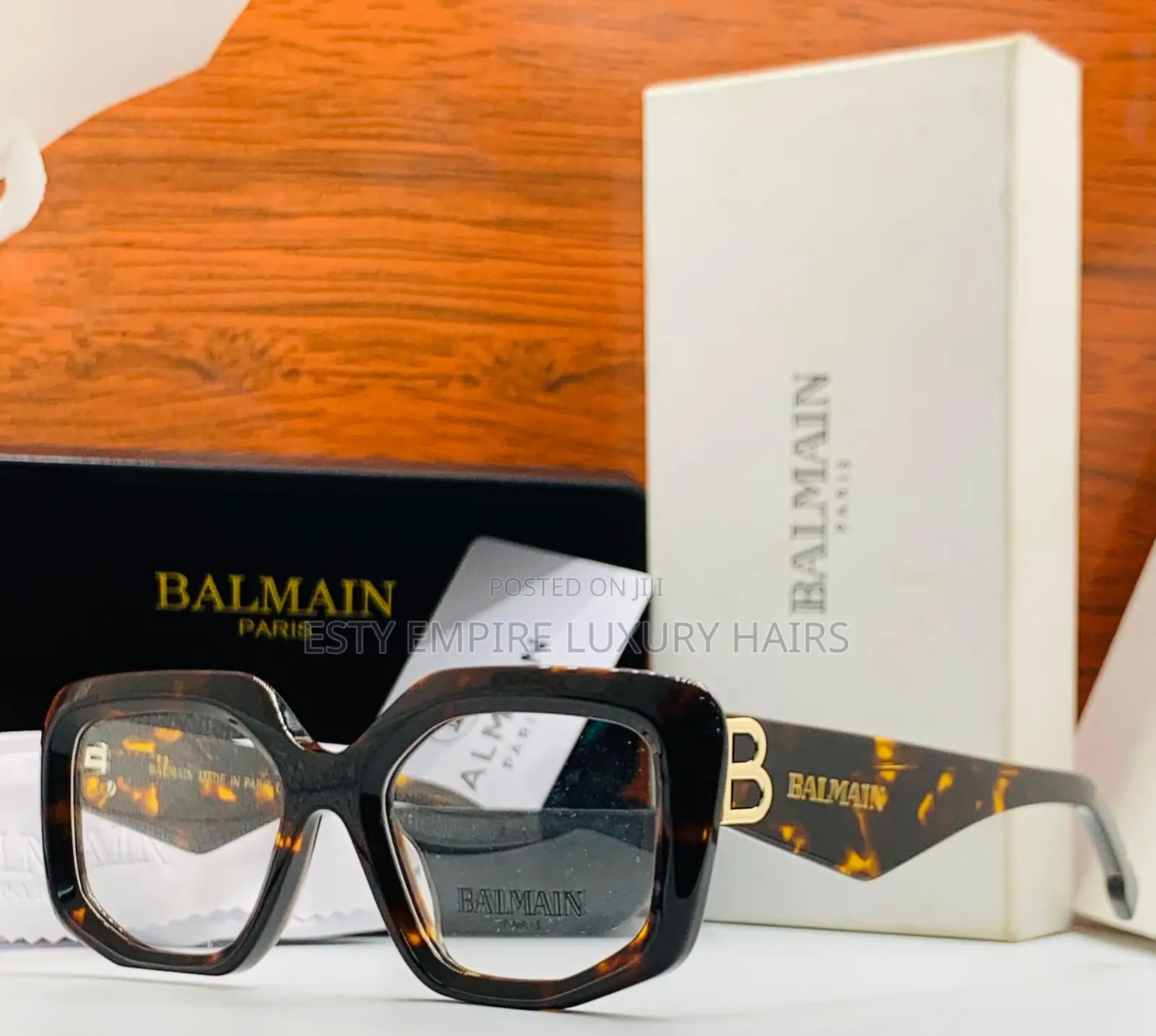 High Quality Luxury Balmain Frame Glasses