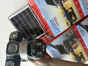 PTZ Solar Camera 4g Triple Lens
