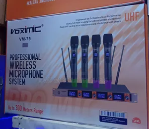 Professional Wireless Microphone Voximic Vm-75