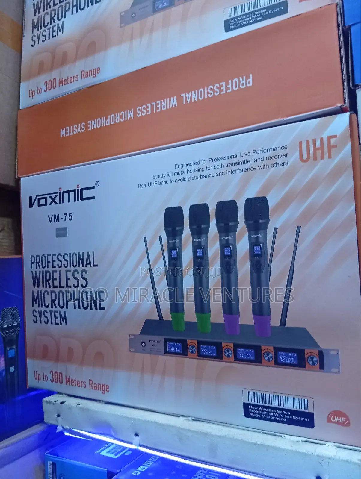Professional Wireless Microphone Voximic Vm-75
