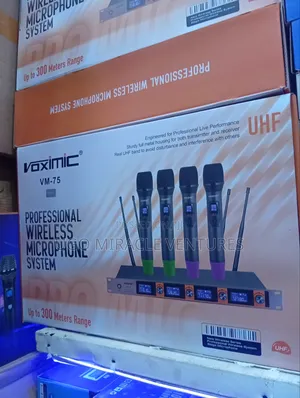Professional Wireless Microphone Voximic Vm-75
