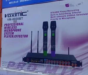Professional Wireless Microphone Voximic Vm-8000bt