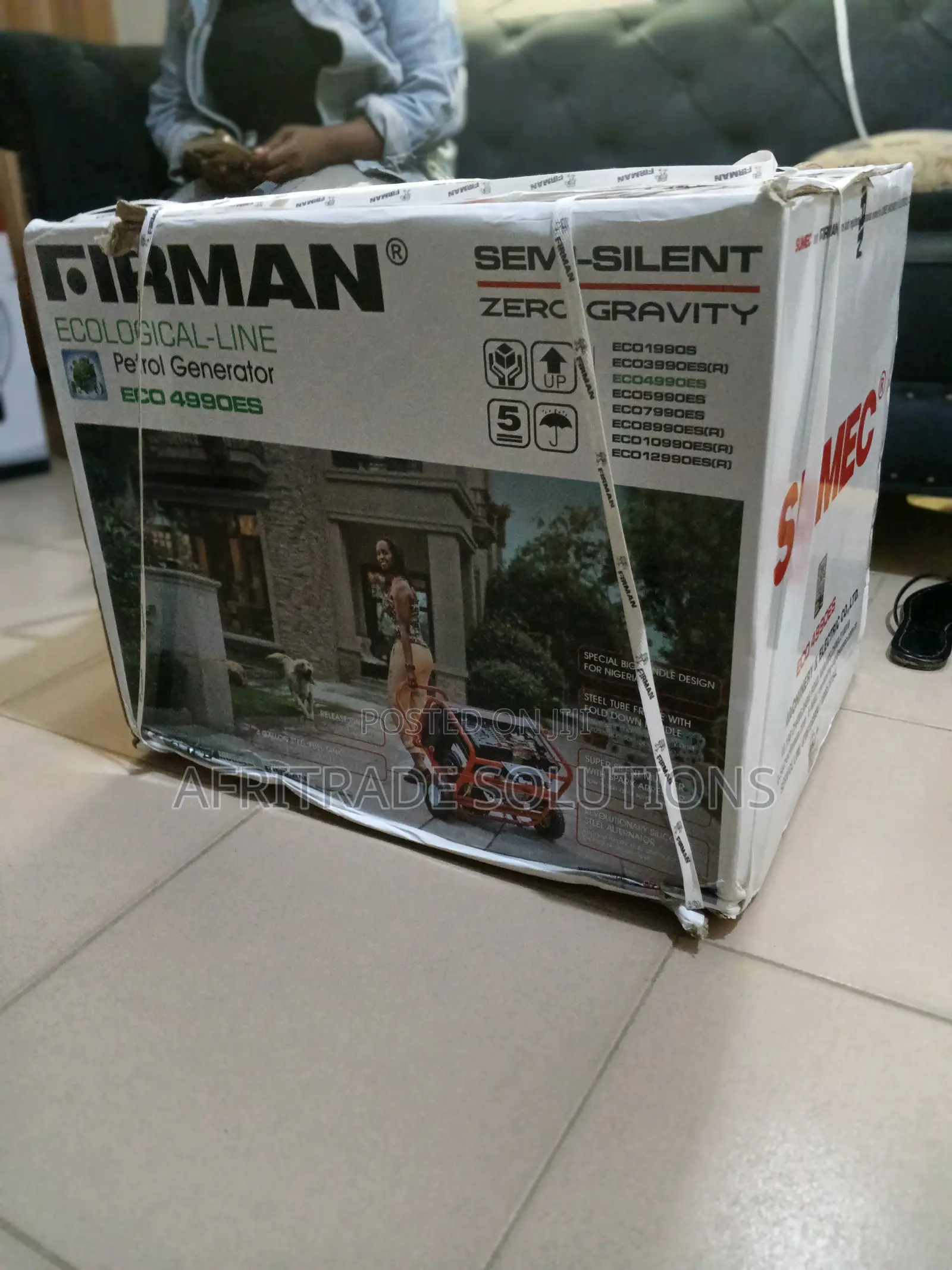 Firman 3400w Eco 4900es Generator Durable Design