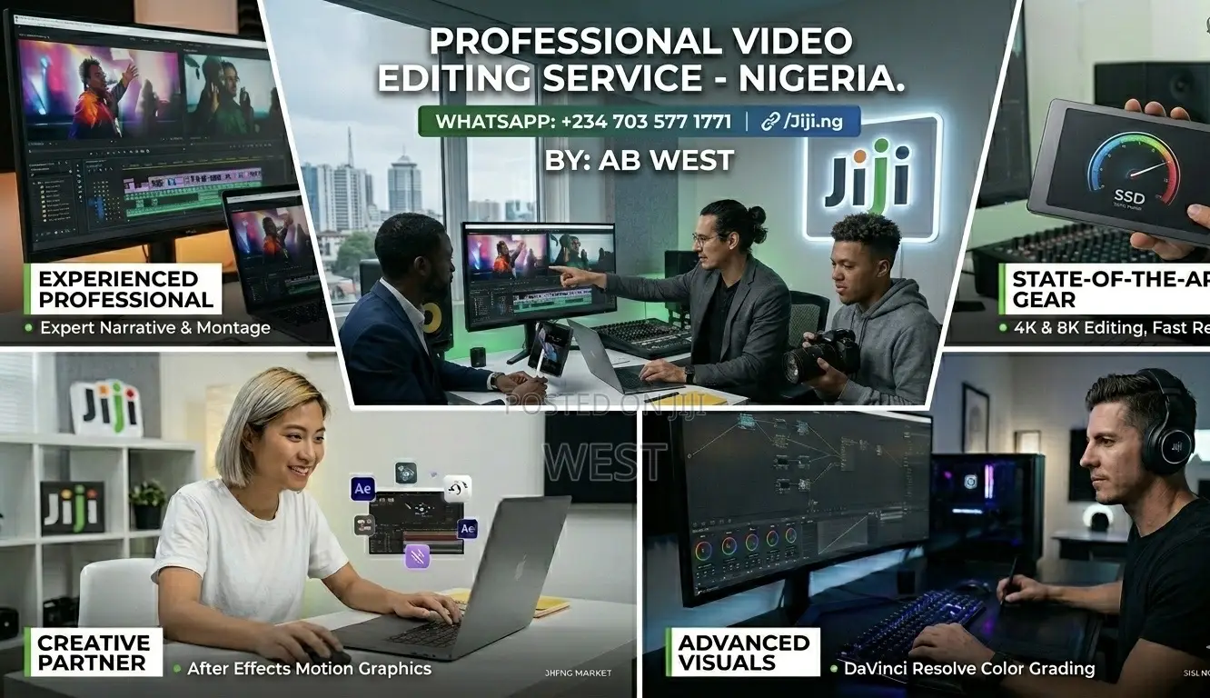 Professional Video Editing Services – Clean, Fast High-Quality