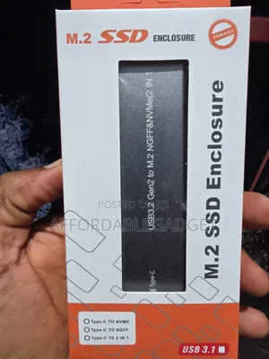 Usb3.2 Gen 2 to M.2 NGFF Nvme(2 in 1) Enclosure Casing