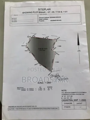 Commercial Land 2.8 Hectares With TDP – Bwari Abuja”