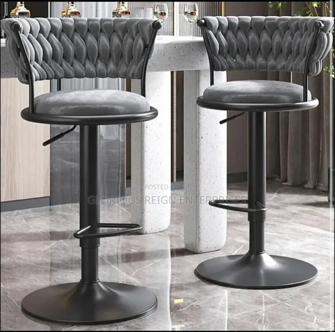 Fabric Bar Stool