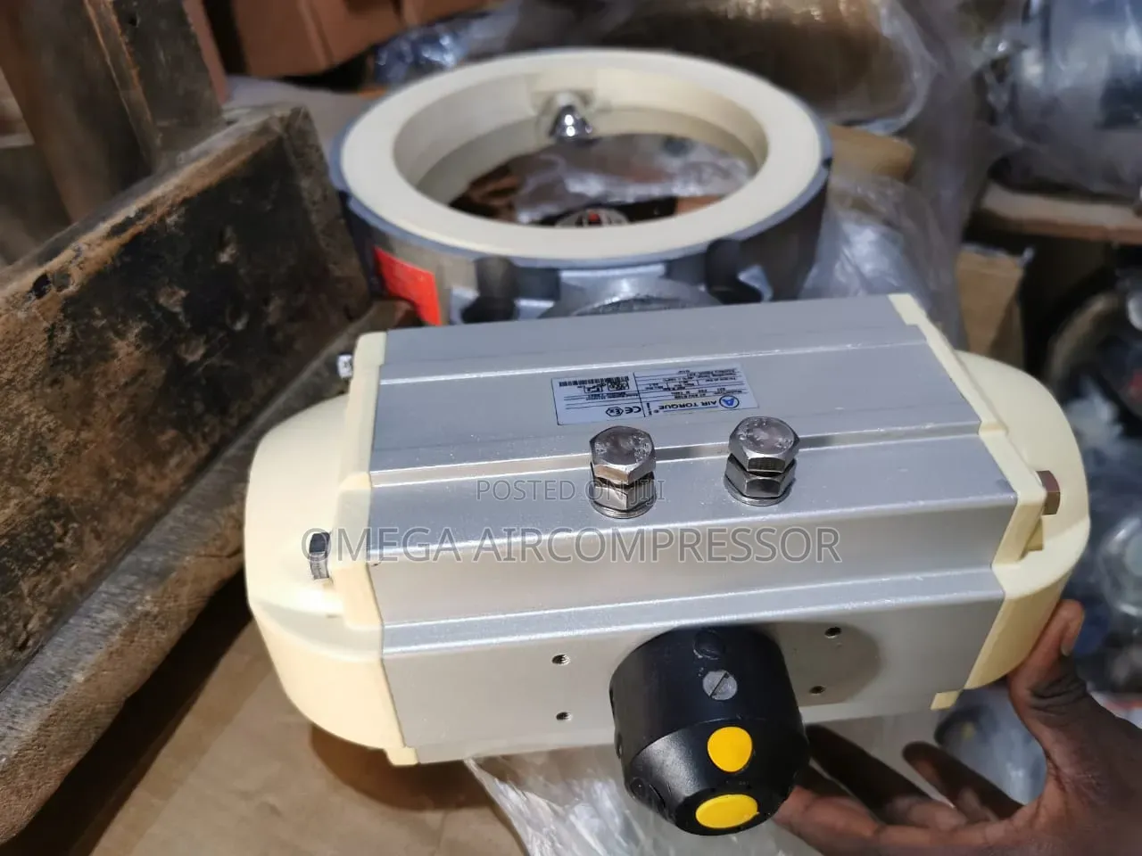 Actuator Tri-Clamp Butterfly Valve