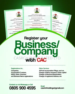 Cac | Scuml | Tin Registrations | Annual Returns Filings
