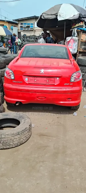 Peugeot 206 2.0 CC Coupe Cabriolet 2005 Red